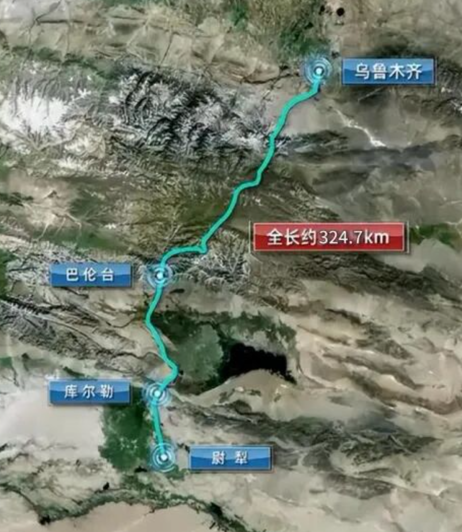 乌尉高速路线图